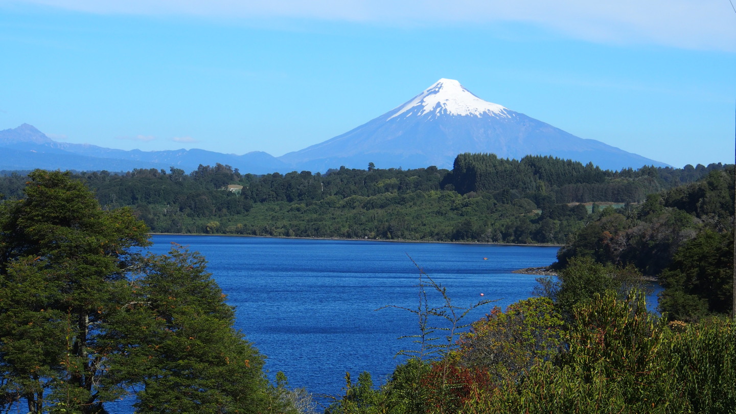Vulkan "Osorno" in Chile