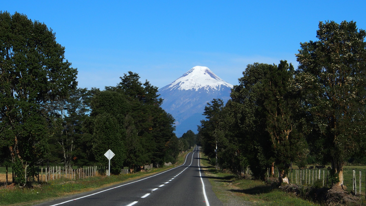 Vulkan "Osorno" in Chile