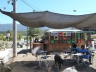 Straßencafe in El Bolson (Argentinien)
