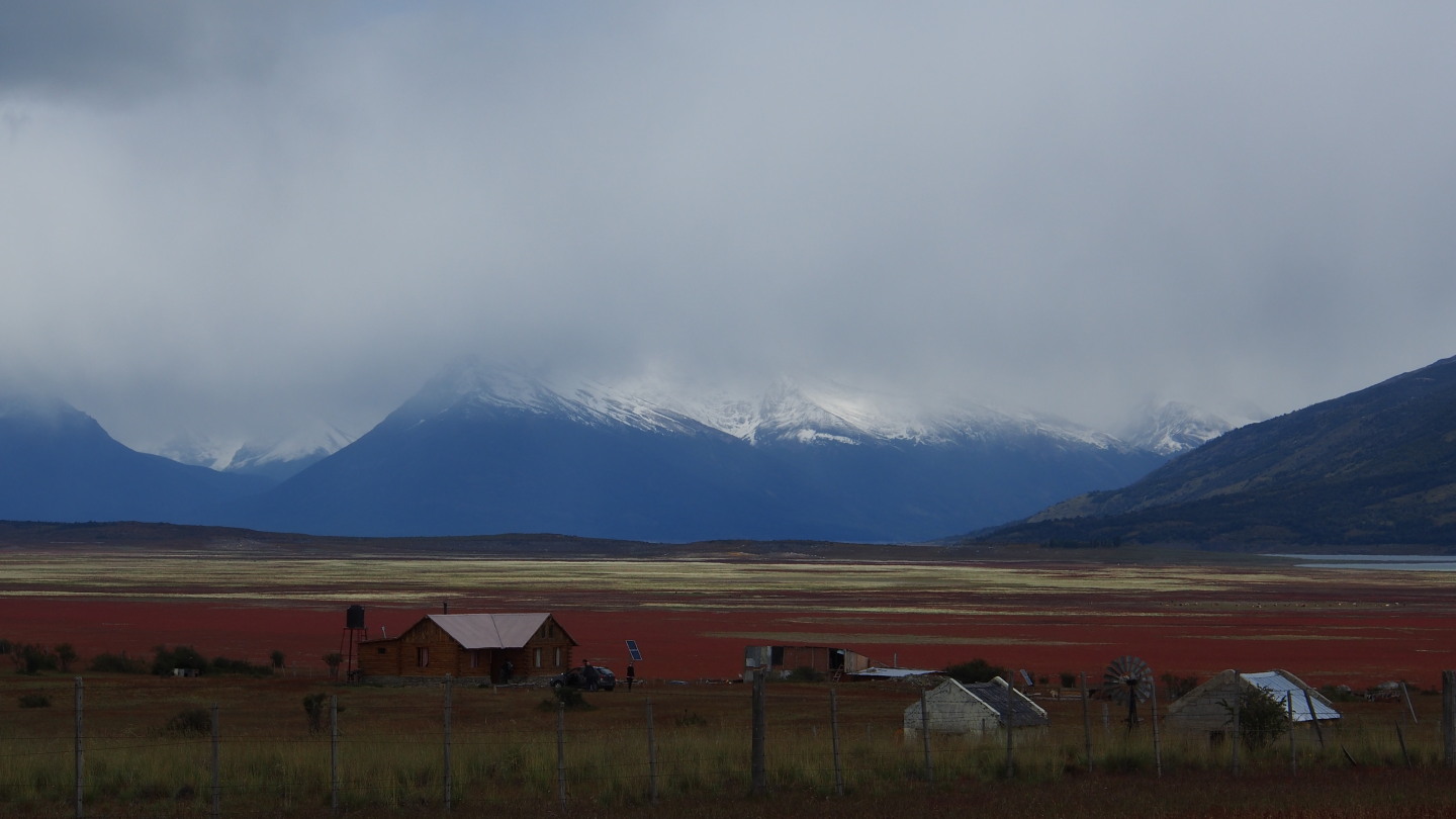 auf dem Weg zum Perito Moreno Gletscher