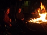 Am Lagerfeuer mit K und R