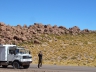 auf dem Weg zu den Geysiren El Tatio