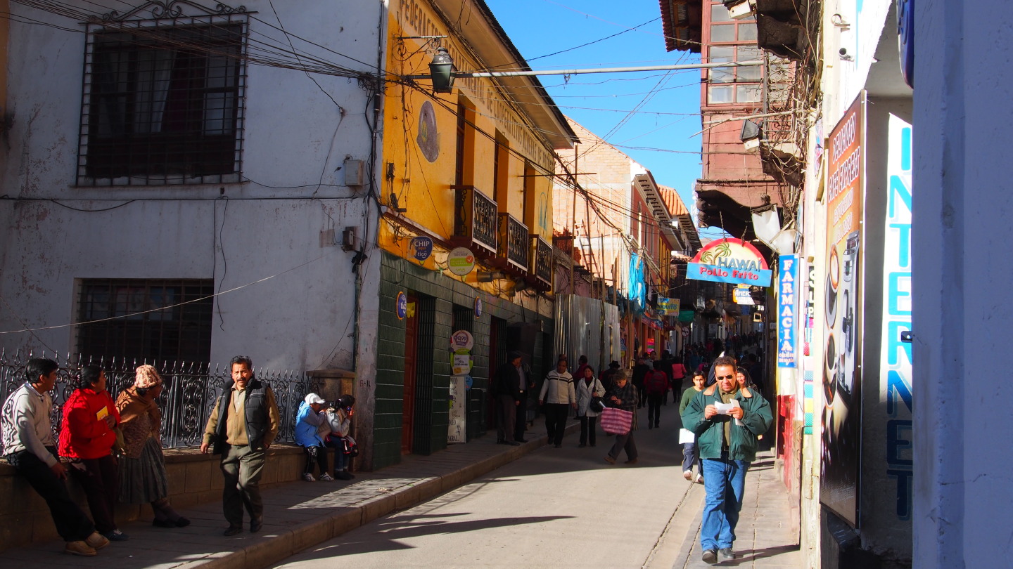 Potosí, heute 175000 Einwohner