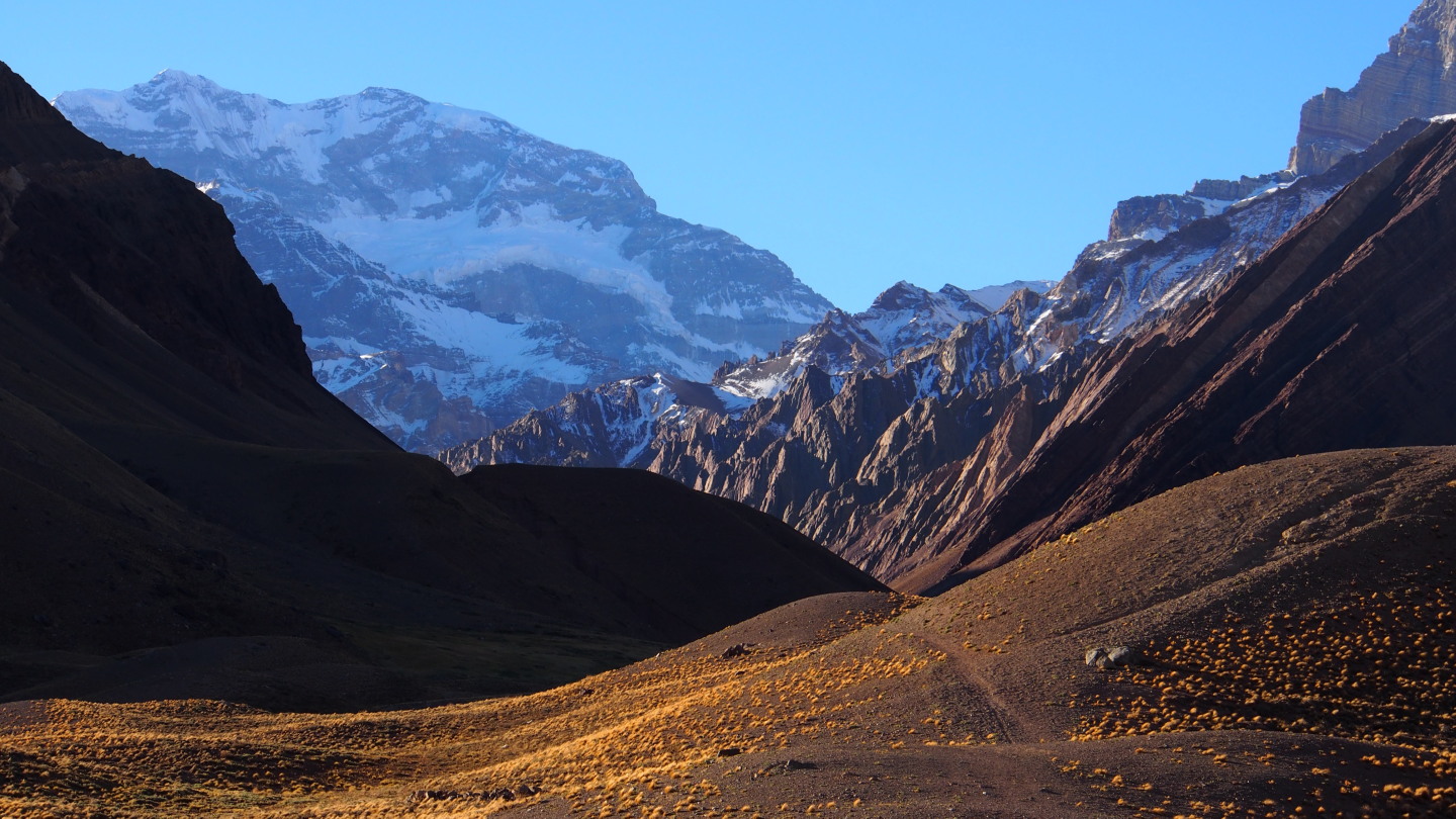 Aconcagua, höchster Berg ausserhalb des Himalaya
